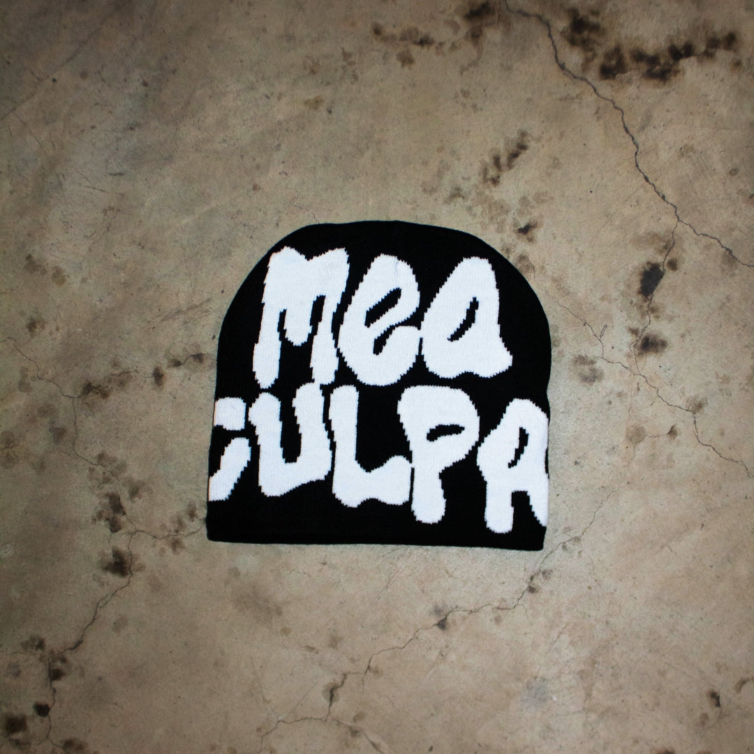 MEA CULPA BEANNIE - ESTABLO HAT CLUB