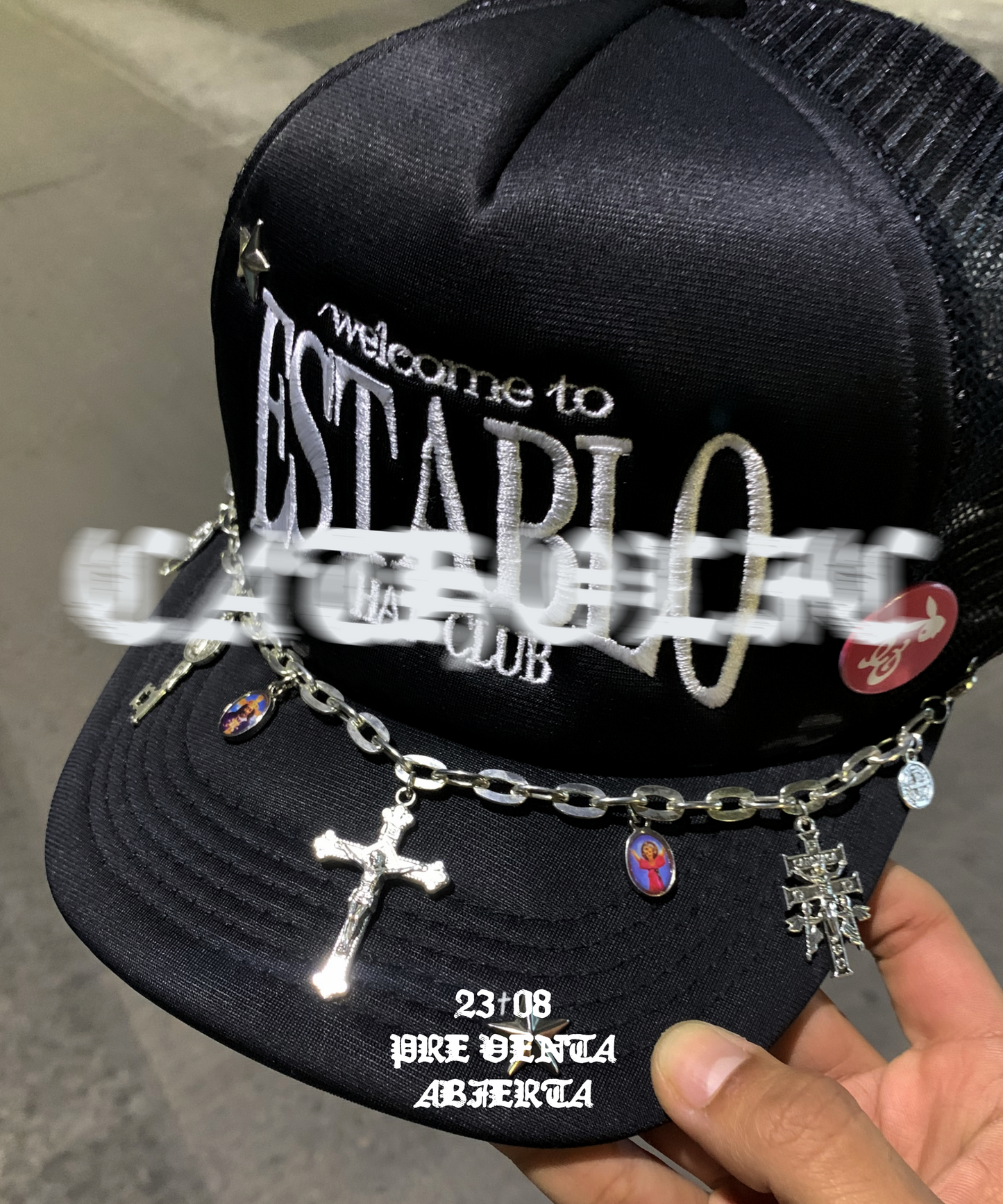 ♱ CATHOLIC ♱ ESTABLO TRUCKER - ESTABLO HAT CLUB
