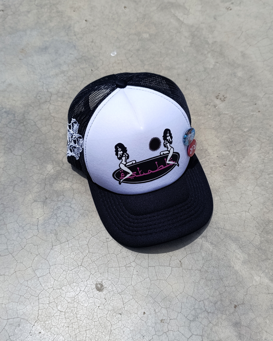 ESTABLO ARABIC LOGO Trucker Panda - ESTABLO HAT CLUB